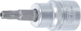 Bit-Insats | 10 mm (3/8") | T-Profil (för Torx) med borning T27. BGS 2573