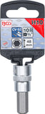 Bit-Insats | 10 mm (3/8") | Inre sexkant 10 mm. BGS 2582