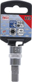 Bit-Insats | 10 mm (3/8") | Inre sexkant 9 mm. BGS 2583