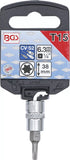 Bit-Insats | 6,3 mm (1/4") | T-Profil (för Torx) T15. BGS 2591