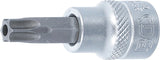 Bit-Insats | 10 mm (3/8") | T-Profil (för Torx) med borning T45. BGS 2597
