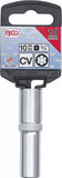 Hylsa Super Lock, djup | 10 mm (3/8") | 10 mm. BGS 2600