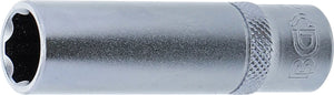 Hylsa Super Lock, djup | 10 mm (3/8") | 12 mm. BGS 2602