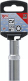 Hylsa Super Lock, djup | 10 mm (3/8") | 13 mm. BGS 2603