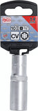 Hylsa Super Lock, djup | 10 mm (3/8") | 14 mm. BGS 2604