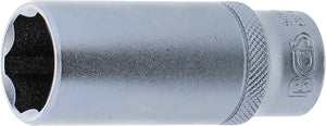 Hylsa Super Lock, djup | 10 mm (3/8") | 18 mm. BGS 2608