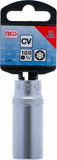 Hylsa Super Lock, djup | 10 mm (3/8") | 18 mm. BGS 2608