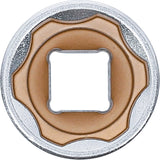 Hylsa Super Lock, djup | 10 mm (3/8") | 19 mm. BGS 2609