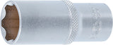 Hylsa Super Lock, djup | 10 mm (3/8") | 19 mm. BGS 2609