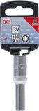 Hylsa Super Lock, djup | 10 mm (3/8") | 8 mm. BGS 2610