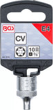 Hylsa E-profil | 10 mm (3/8") | E4. BGS 2710