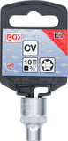 Hylsa E-profil | 10 mm (3/8") | E7. BGS 2713