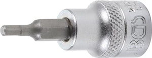 Bit-Insats | 10 mm (3/8") | Inre sexkant 1/8". BGS 2720