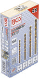 Borr-sats | HSS | Vänsterskärande | 4 delar. BGS 2726