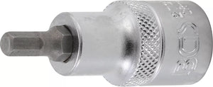 Bit-Insats | Inre fyrkant 12,5 mm (1/2") | Inre sexkant 7/32". BGS 2732