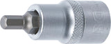 Bit-Insats | Inre fyrkant 12,5 mm (1/2") | Inre sexkant 1/4". BGS 2733