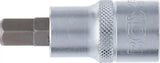 Bit-Insats | Inre fyrkant 12,5 mm (1/2") | Inre sexkant 3/8". BGS 2736