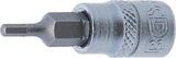 Bit-Insats | 6,3 mm (1/4") | Inre sexkant 3/32". BGS 2740