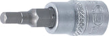 Bit-Insats | 6,3 mm (1/4") | Inre sexkant 5/32". BGS 2742