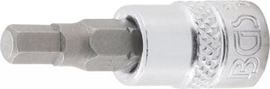 Bit-Insats | 6,3 mm (1/4") | Inre sexkant 3/16". BGS 2743