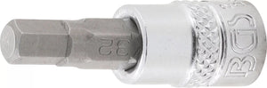 Bit-Insats | 6,3 mm (1/4") | Inre sexkant 7/32". BGS 2744