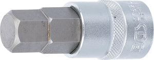 Bit-Insats | Inre fyrkant 12,5 mm (1/2") | Inre sexkant 11/16". BGS 2752