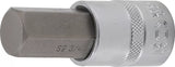 Bit-Insats | Inre fyrkant 12,5 mm (1/2") | Inre sexkant 3/4". BGS 2754