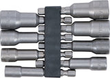 Hylsa-sats Sexkant | Yttre sexkant 6,3 mm (1/4") | 6 - 13 mm | 8 delar. BGS 2758