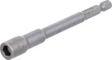 Hylsa Sexkant, extra lång | för Borrmaskiner | Yttre sexkant 6,3 mm (1/4") | 7 mm. BGS 2763