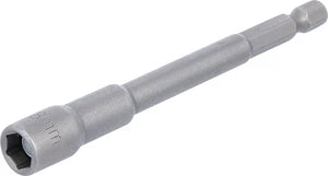 Hylsa Sexkant, extra lång | för Borrmaskiner | Yttre sexkant 6,3 mm (1/4") | 8 mm. BGS 2764