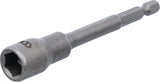 Hylsa Sexkant, extra lång | för Borrmaskiner | Yttre sexkant 6,3 mm (1/4") | 11 mm. BGS 2767