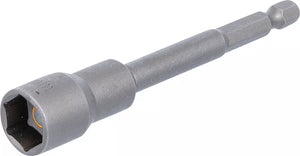 Hylsa Sexkant, extra lång | för Borrmaskiner | Yttre sexkant 6,3 mm (1/4") | 13 mm. BGS 2769