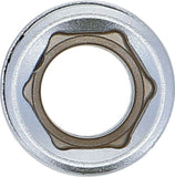 Bit-Adapter med spärrkula | Inre fyrkant 12,5 mm (1/2") | Inre sexkant 14 mm. BGS 284