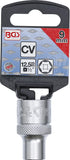 Hylsa Sexkant | 12,5 mm (1/2") | 9 mm. BGS 2909