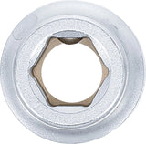 Bit-Adapter med spärrkula | Inre fyrkant 12,5 mm (1/2") | Inre sexkant 10 mm (3/8"). BGS 290