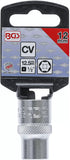 Hylsa Sexkant | 12,5 mm (1/2") | 12 mm. BGS 2912