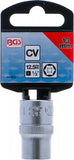 Hylsa Sexkant | 12,5 mm (1/2") | 13 mm. BGS 2913