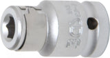 Bit-Adapter med spärrkula | Inre fyrkant 12,5 mm (1/2") | Inre sexkant 8 mm (5/16"). BGS 293