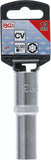 Hylsa Super Lock, djup | 12,5 mm (1/2") | 13 mm. BGS 2943