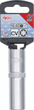 Hylsa Super Lock, djup | 12,5 mm (1/2") | 15 mm. BGS 2945