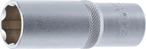 Hylsa Super Lock, djup | 12,5 mm (1/2") | 19 mm. BGS 2949