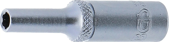 Hylsa Super Lock, djup | 6,3 mm (1/4