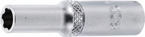 Hylsa Super Lock, djup | 6,3 mm (1/4") | 6 mm. BGS 2966