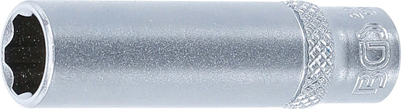 Hylsa Super Lock, djup | 6,3 mm (1/4