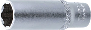 Hylsa Super Lock, djup | 6,3 mm (1/4") | 12 mm. BGS 2972