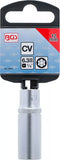 Hylsa Super Lock, djup | 6,3 mm (1/4") | 12 mm. BGS 2972