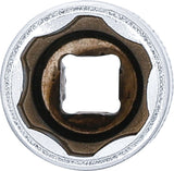 Hylsa Super Lock, djup | 6,3 mm (1/4") | 14 mm. BGS 2974