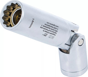 Glödstift-Länk-Insats Tolvkant | 10 mm (3/8") | 14 mm. BGS 2984-1