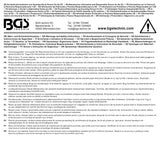 Spärring-U-nyckel-sats | Flexibla huvuden | 6 - 32 mm | 22 delar. BGS Diy 30011