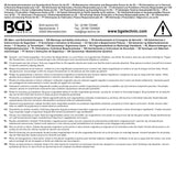Mini-Magnethållare-sats | 45° - 90° - 135° | 4 delar. BGS 3004